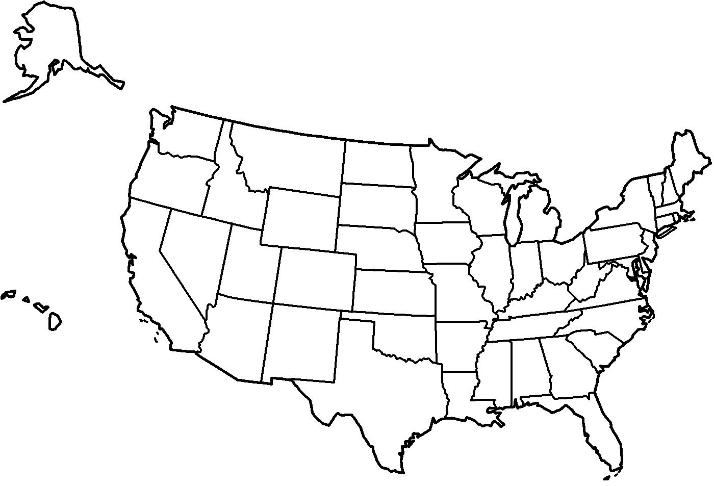 State Map With State Names